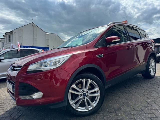 Ford Kuga 2.0 Tdci 180 Titanium X Sport Awd Euro 6 DG65UEZ Red #2
