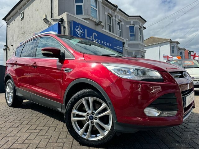 Ford Kuga 2.0 Tdci 180 Titanium X Sport Awd Euro 6 Red