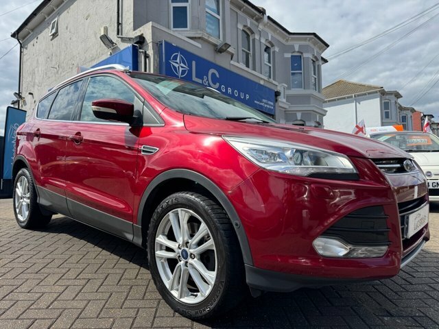 Ford Kuga 2.0 Tdci 180 Titanium X Sport Awd Euro 6 DG65UEZ Red #3