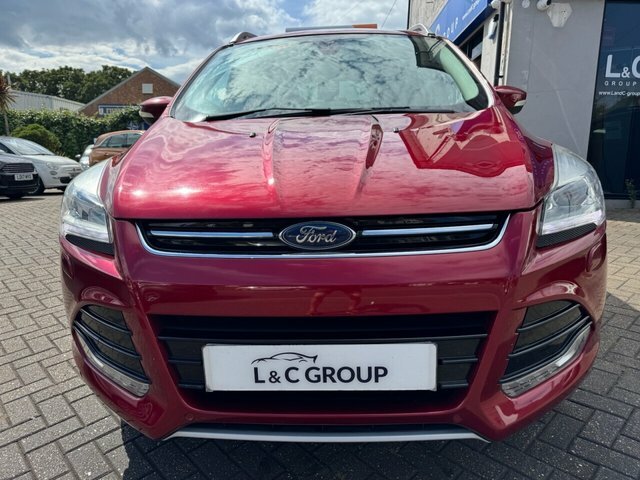 Ford Kuga 2.0 Tdci 180 Titanium X Sport Awd Euro 6 DG65UEZ Red #4