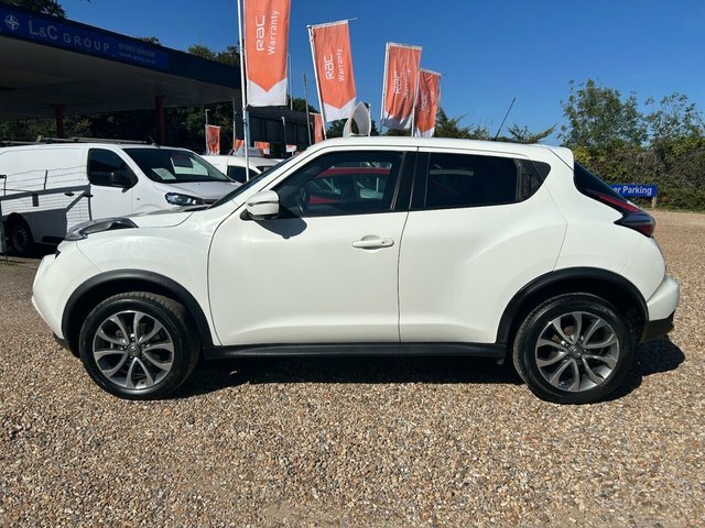 Nissan Juke 1.5 Dci Tekna Euro 6 White #6