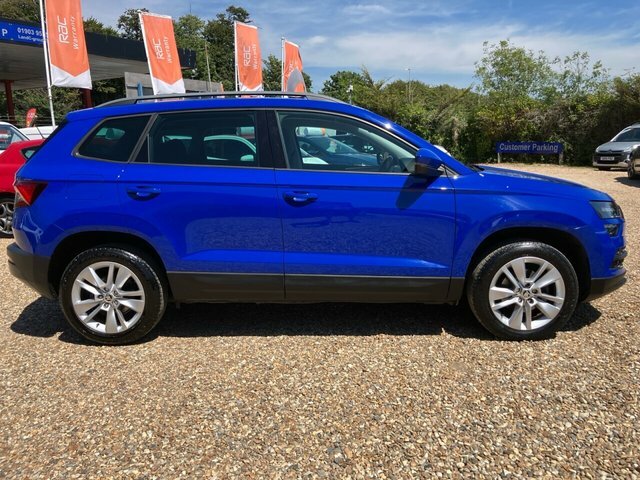 Skoda Karoq 1.0 Tsi Gpf Se Technology MW69XXM Blue #6