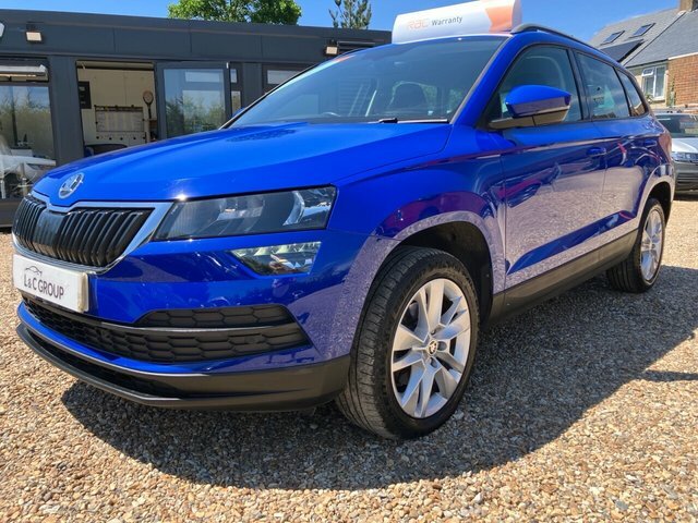 Skoda Karoq 1.0 Tsi Gpf Se Technology MW69XXM Blue #4