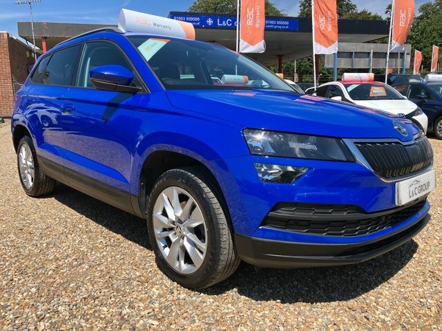 Skoda Karoq 1.0 Tsi Gpf Se Technology MW69XXM Blue #2