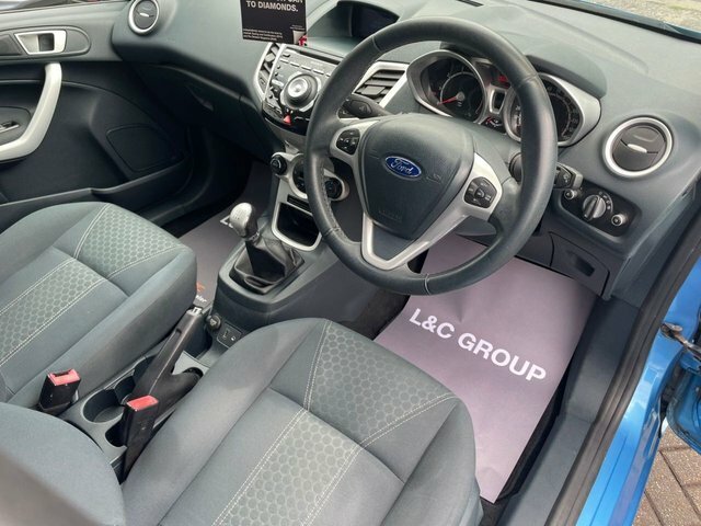 Ford Fiesta 2012 Ford Fiestanbsp1.4 Zetec Ulez 2 Blue #15