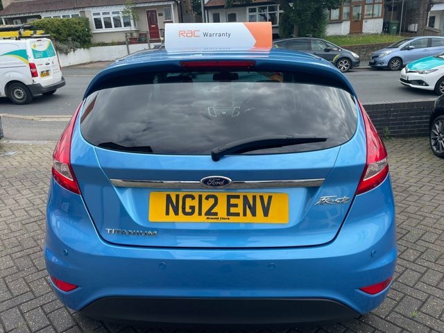 Ford Fiesta 2012 Ford Fiestanbsp1.4 Zetec Ulez 2 Blue #8