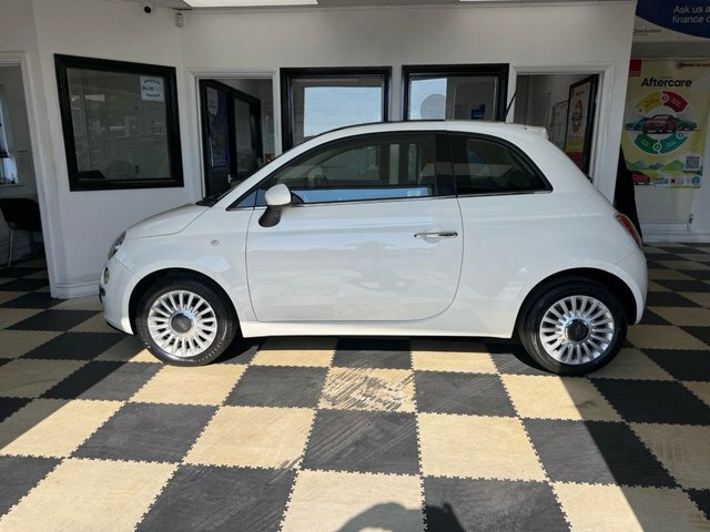 Fiat 500 Lounge Hatchback White #5