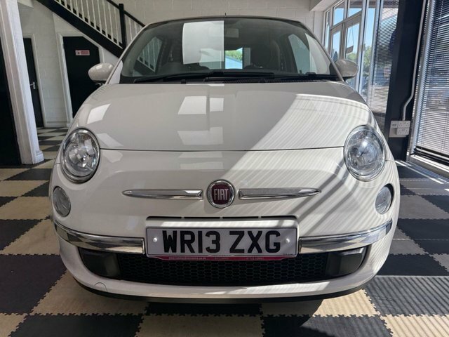 Fiat 500 Lounge Hatchback White #4