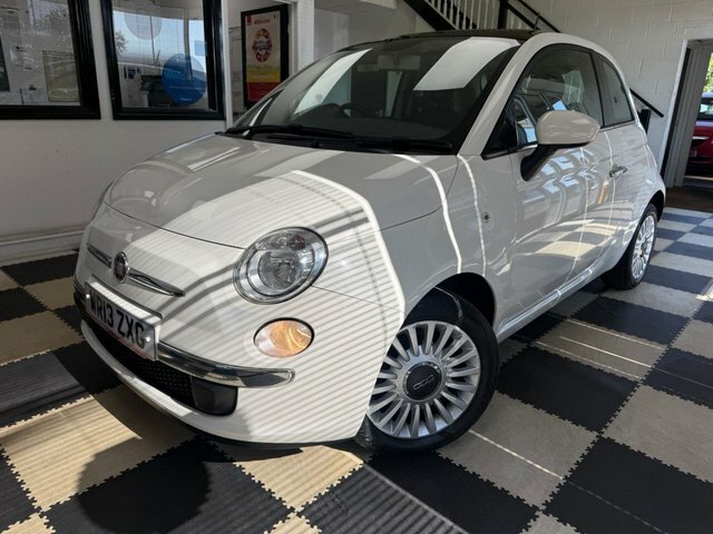 Fiat 500 Lounge Hatchback White