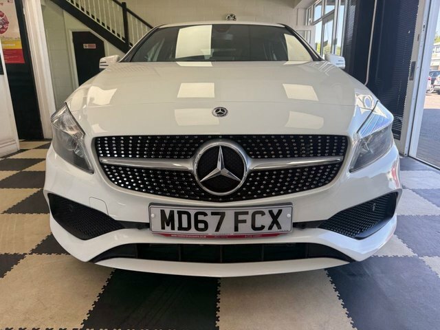 Mercedes-Benz A Class A200d Amg Line Executive MD67FCX White #4