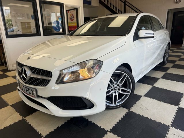 Mercedes-Benz A Class A200d Amg Line Executive White