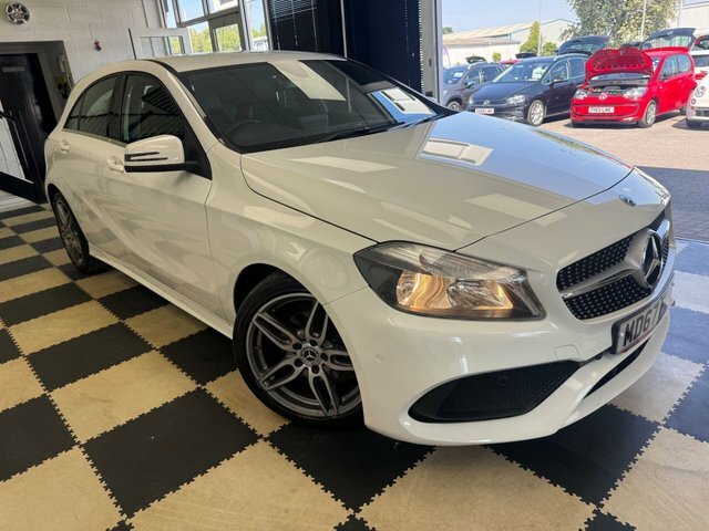 Mercedes-Benz A Class A200d Amg Line Executive MD67FCX White #2