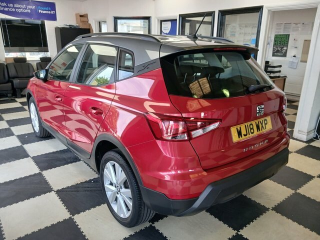 Seat Arona Tdi Se Technology Suv WJ18WXP Red #6