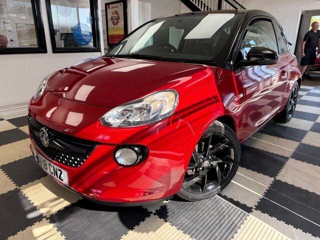 Vauxhall Adam Ecoflex Energised Hatchback BV18CNZ Red
