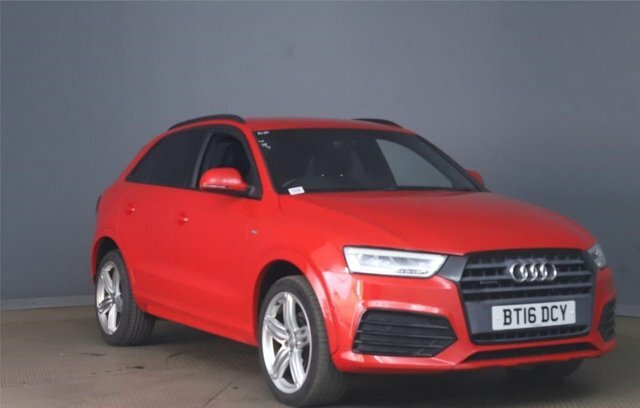 Audi Q3 Tdi S Line Plus Red
