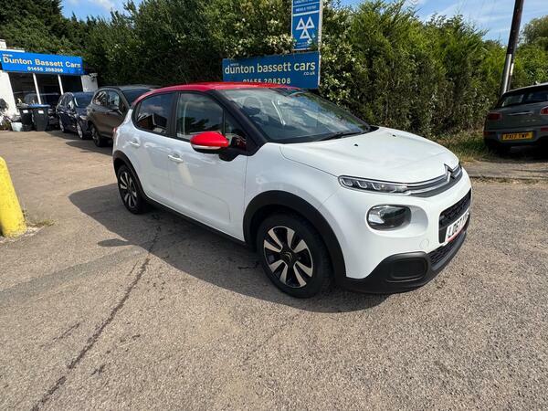 Citroen C3 1.2 Puretech Feel Euro 6 White