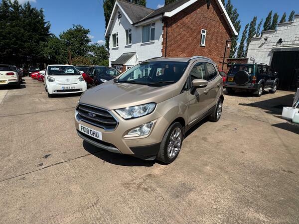 Ford Ecosport 1.0T Ecoboost Titanium Euro 6 Ss FG18OHU Beige #3