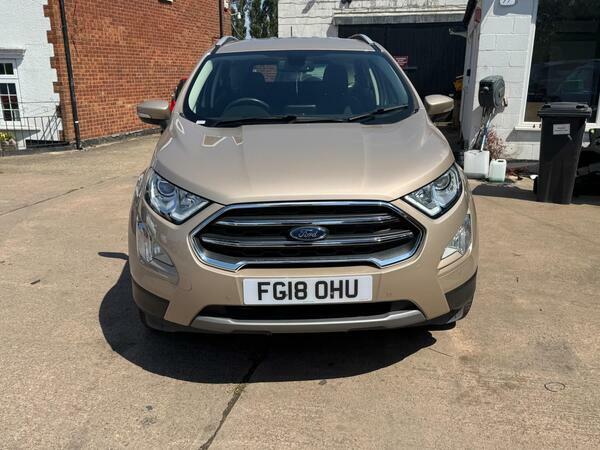 Ford Ecosport 1.0T Ecoboost Titanium Euro 6 Ss FG18OHU Beige #2