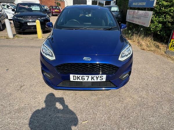 Ford Fiesta 1.0T Ecoboost St-line Euro 6 Ss Blue #2