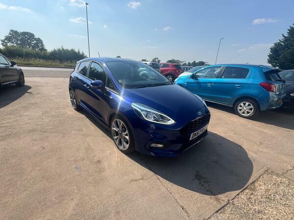 Ford Fiesta 1.0T Ecoboost St-line Euro 6 Ss Blue