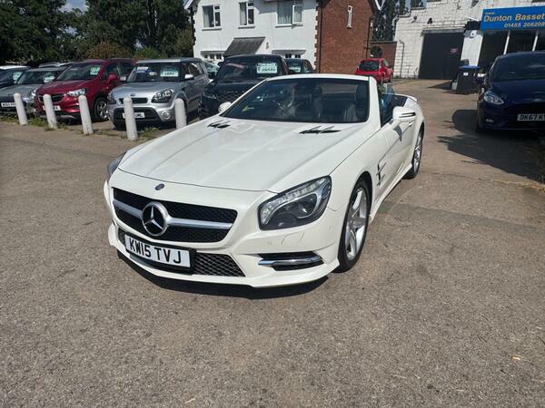 Mercedes-Benz SL Class 3.0 Sl400 Amg Sport G-tronic Euro 6 Ss White #4