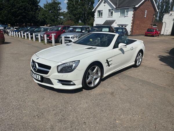 Mercedes-Benz SL Class 3.0 Sl400 Amg Sport G-tronic Euro 6 Ss White #5