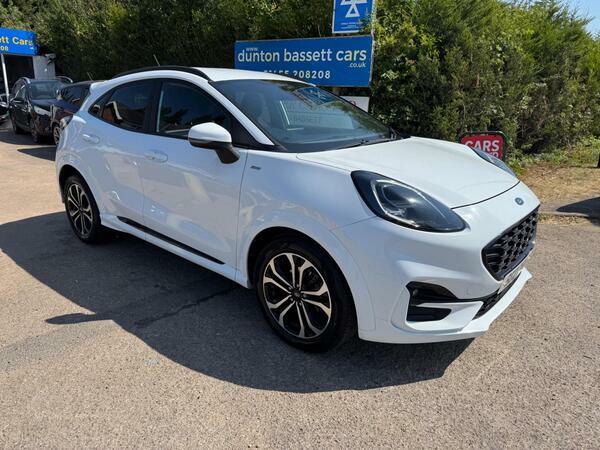Ford Puma 1.0T Ecoboost Mhev St-line Euro 6 Ss White