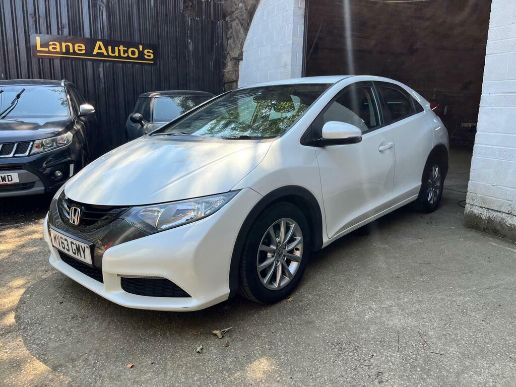 Honda Civic 1.8 I-vtec Se Euro 5 S S White #2