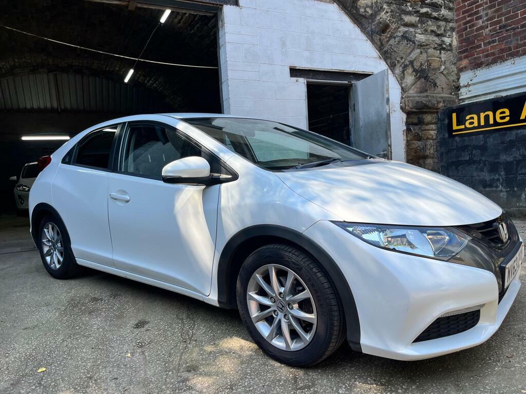 Honda Civic 1.8 I-vtec Se Euro 5 S S White #3