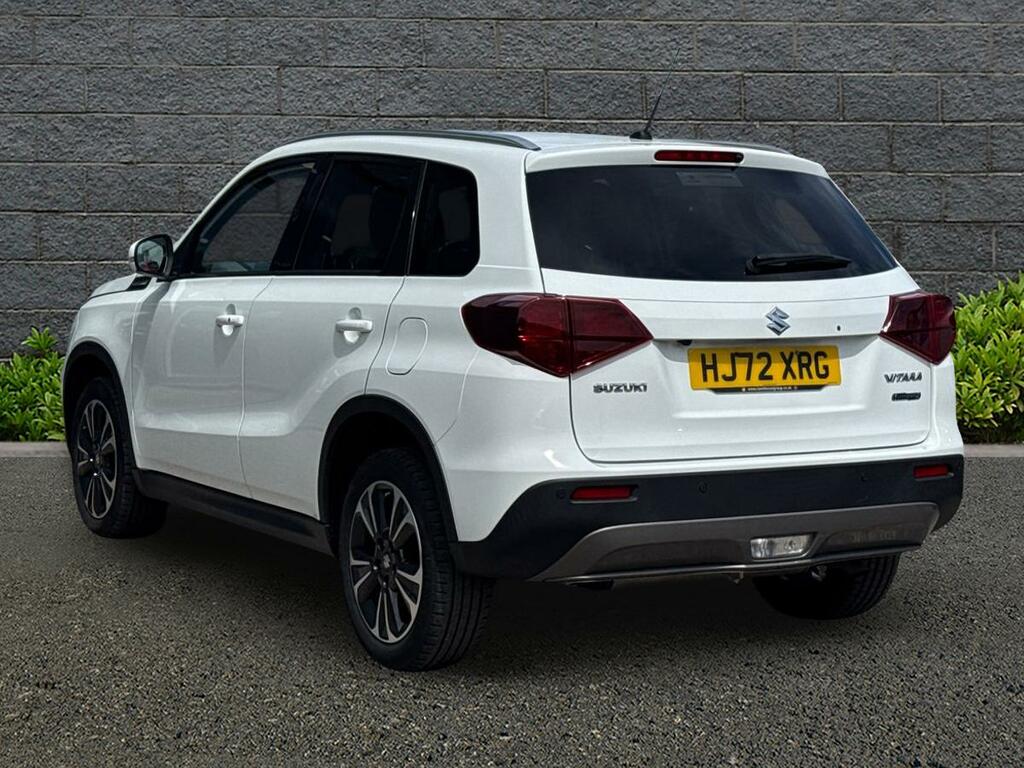 Suzuki Vitara 1.5 Sz5 Suv Hybrid Ags Euro 6 Ss HJ72XRG White #5