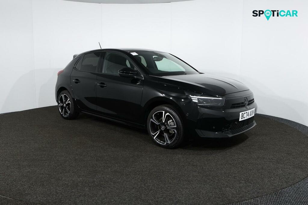 Vauxhall Corsa 1.2 Turbo Gs Hatchback Euro 6 Ss Black
