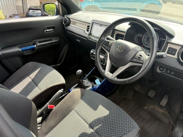 Suzuki Ignis 1.2 Dualjet Mhev Sz5 Hatchback Hybrid M Blue #3