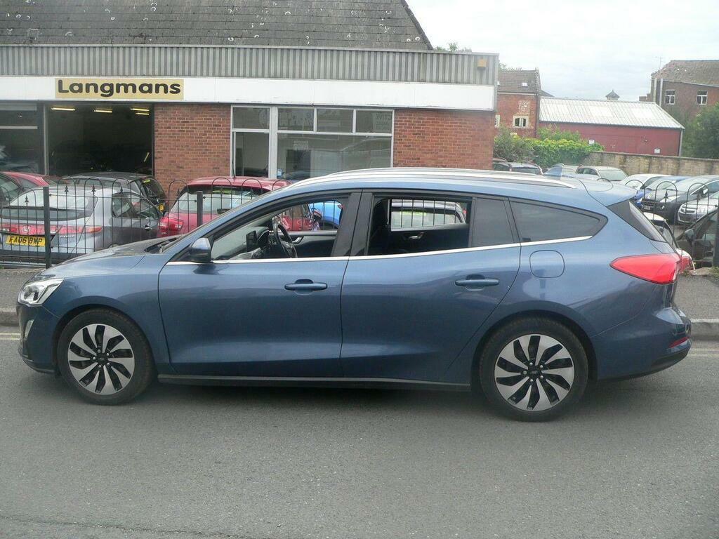 Ford Focus 1.0T Ecoboost Zetec Euro 6 S S WM19BXY Blue #5