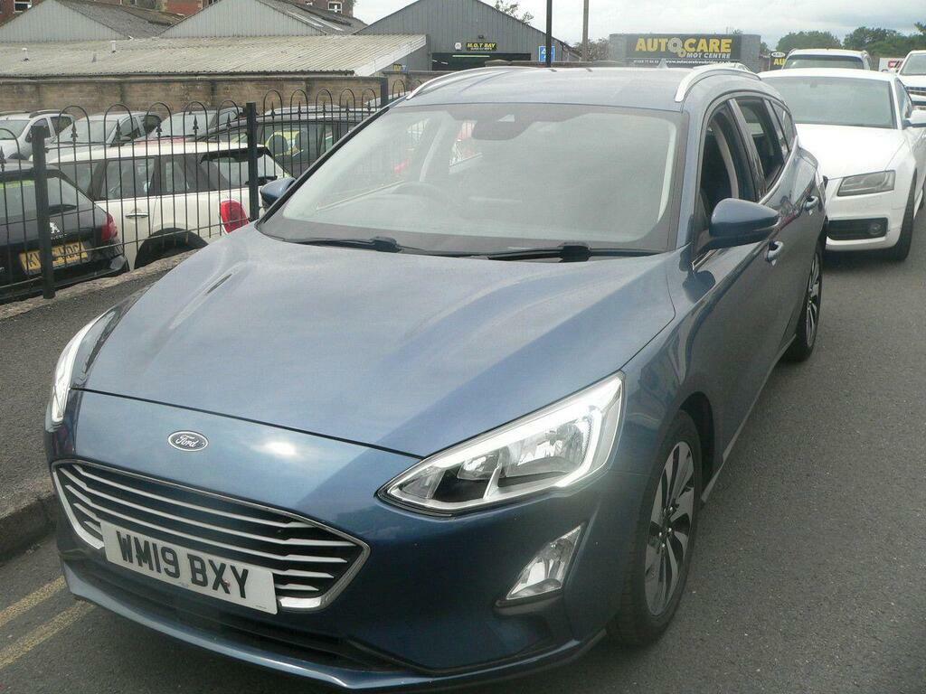 Ford Focus 1.0T Ecoboost Zetec Euro 6 S S WM19BXY Blue #3