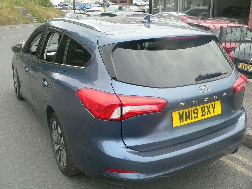 Ford Focus 1.0T Ecoboost Zetec Euro 6 S S WM19BXY Blue #4