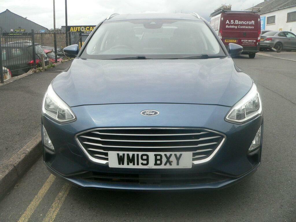 Ford Focus 1.0T Ecoboost Zetec Euro 6 S S WM19BXY Blue #2