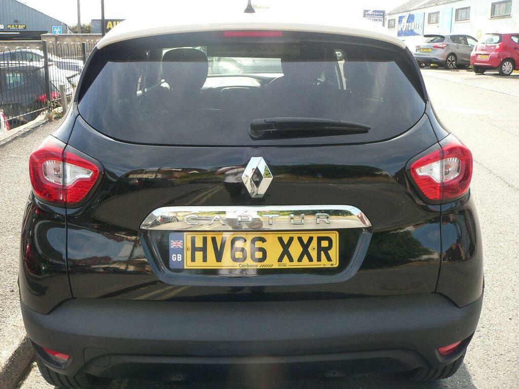 Renault Captur 0.9 Tce Energy Dynamique S Nav Euro 6 S S HV66XXR Black #4