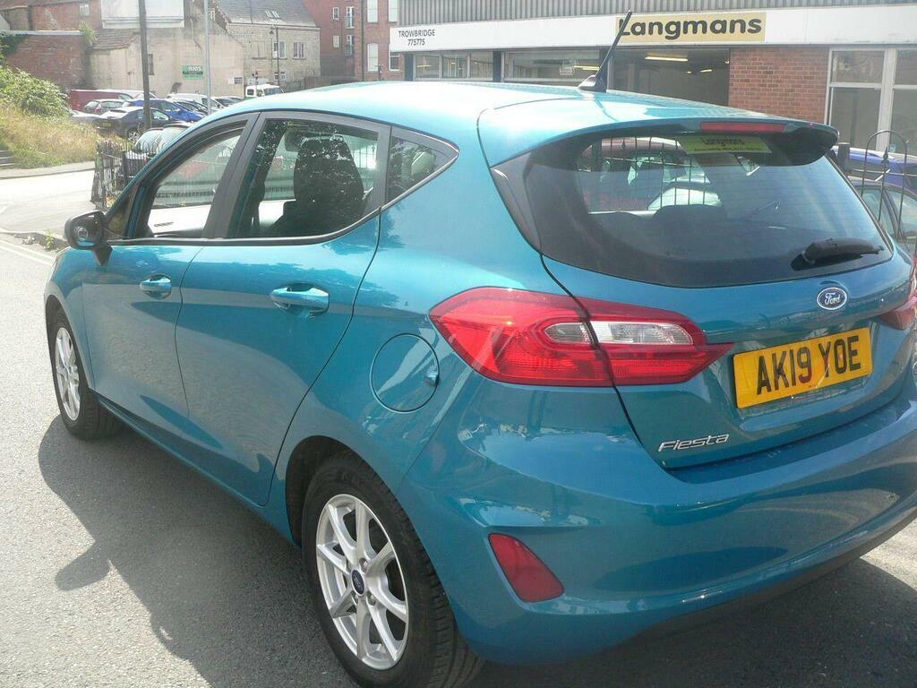 Ford Fiesta 1.5 Tdci Zetec Euro 6 S S AK19YOE Blue #4