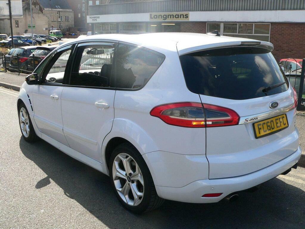 Ford S-Max 2.0T Ecoboost Titanium X Sport Powershift Euro 5 White #4