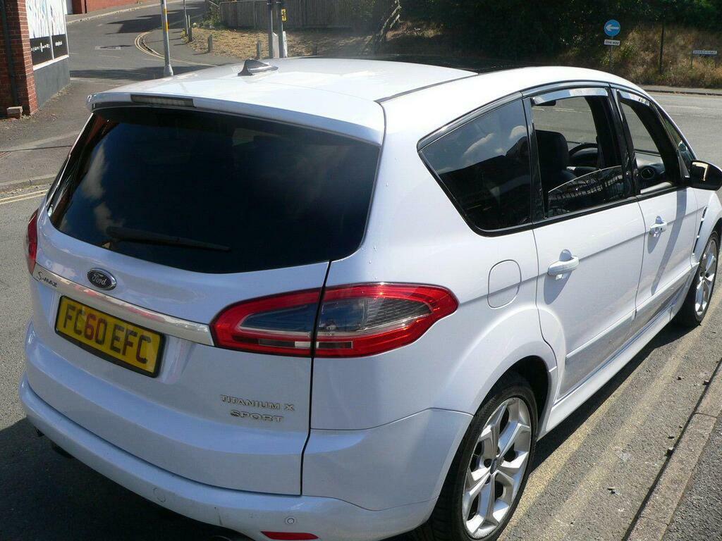 Ford S-Max 2.0T Ecoboost Titanium X Sport Powershift Euro 5 White #6