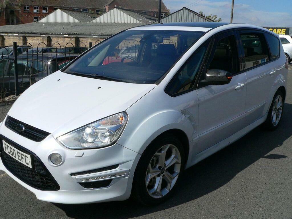 Ford S-Max 2.0T Ecoboost Titanium X Sport Powershift Euro 5 White #3