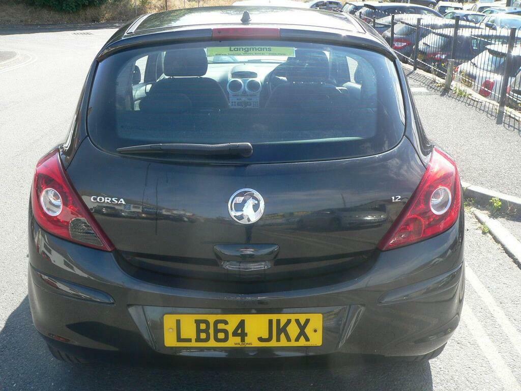 Vauxhall Corsa 1.2 16V S Euro 5 LB64JKX Black #6