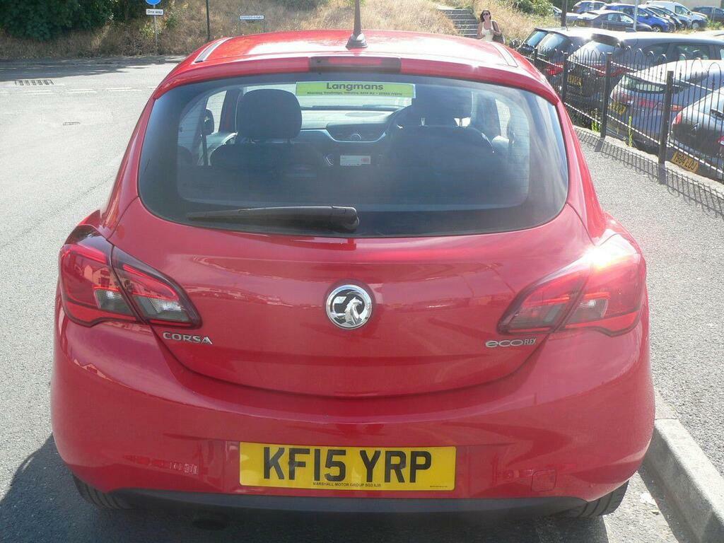 Vauxhall Corsa 1.0I Turbo Ecoflex Design Euro 6 S S Red #6