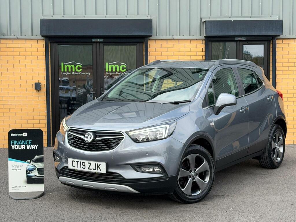 Vauxhall Mokka X Suv 1.4I Turbo Ecotec Elite Euro 6 Ss 2019 Grey