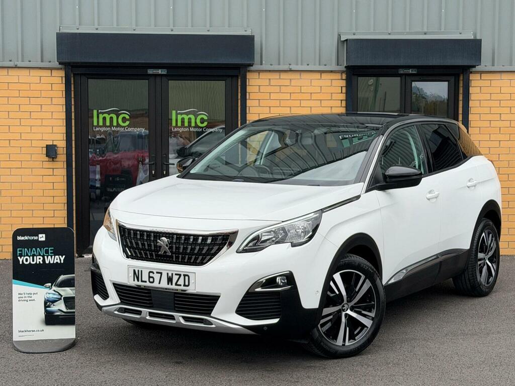 Peugeot 3008 Suv 1.2 Puretech Allure Euro 6 Ss 201767 NL67WZD White