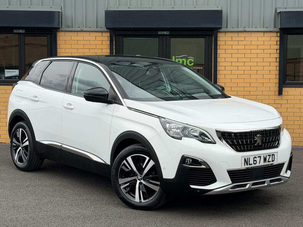Peugeot 3008 Suv 1.2 Puretech Allure Euro 6 Ss 201767 NL67WZD White #6