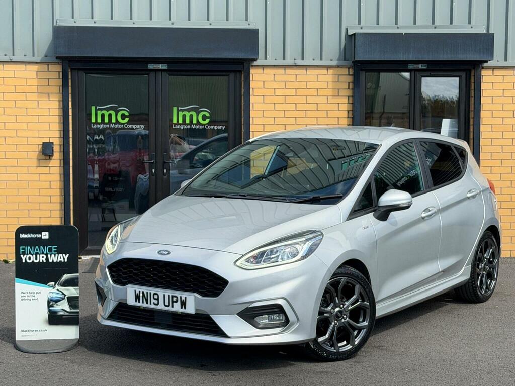 Ford Fiesta Hatchback 1.0T Ecoboost St-line Euro 6 Ss Silver