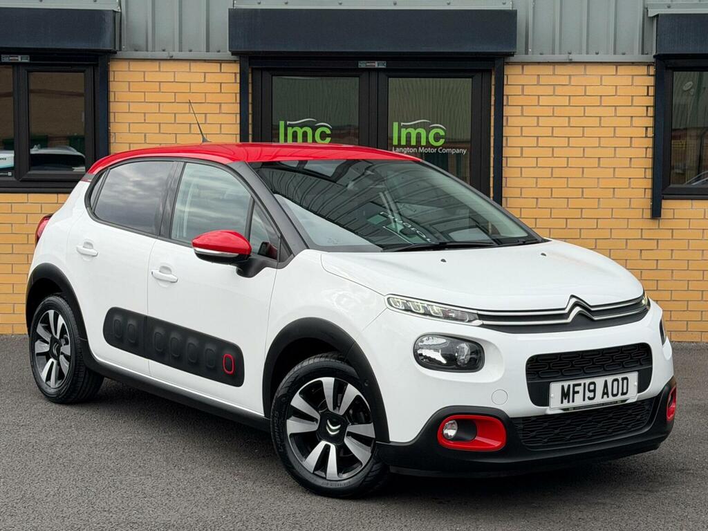 Citroen C3 Hatchback 1.2 Puretech Gpf Flair Euro 6 Ss MF19AOD White #6