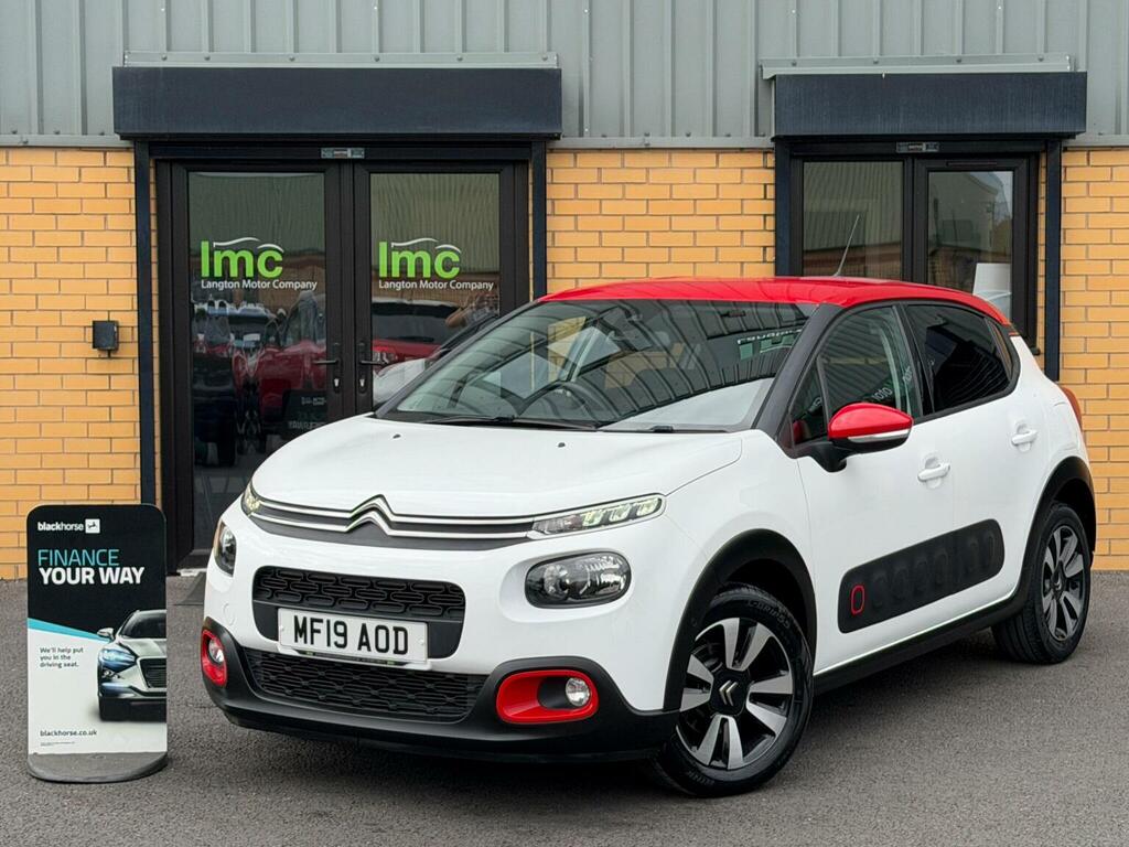 Citroen C3 Hatchback 1.2 Puretech Gpf Flair Euro 6 Ss White