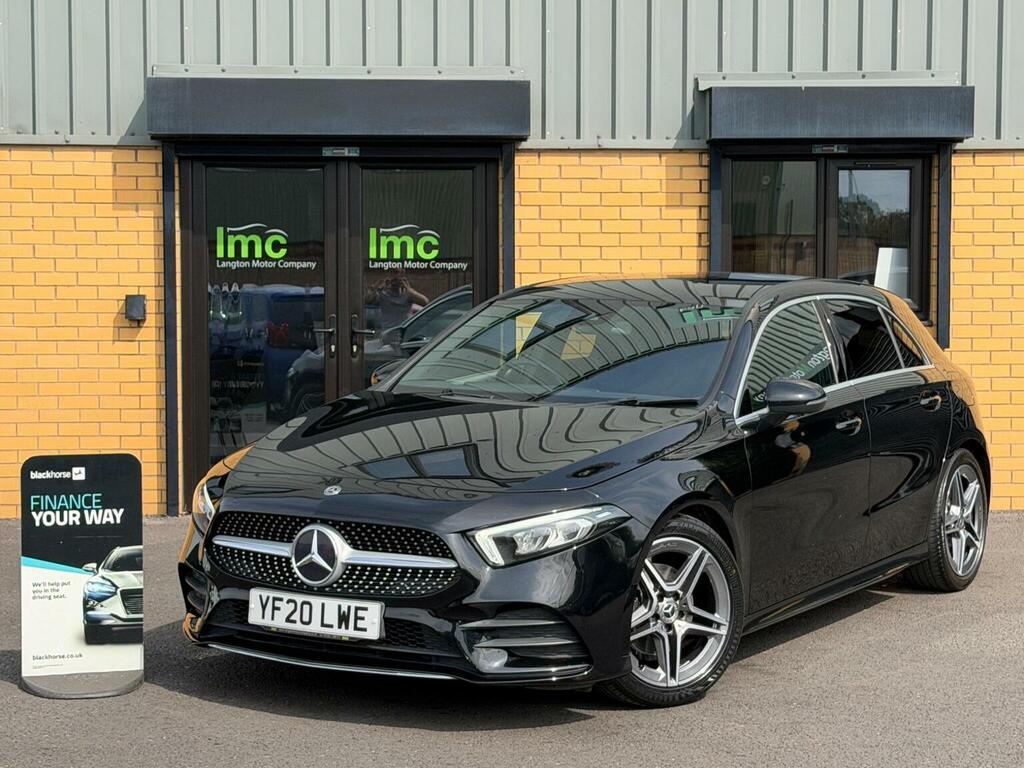 Mercedes-Benz A Class Hatchback 1.3 A200 Amg Line Euro 6 Ss 2020 Black